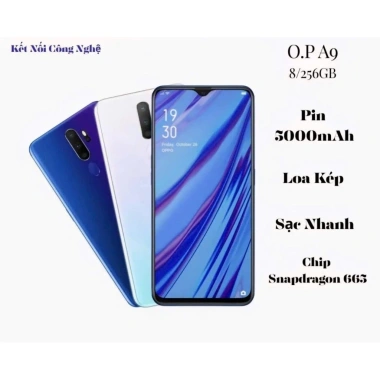 Điện thoại OPPO A9 2.020 máy 2sim ram 8G/256G Chính Hãng, lướt Wed Tiktok Facebook Youtube chất, Bảo hành 12 tháng