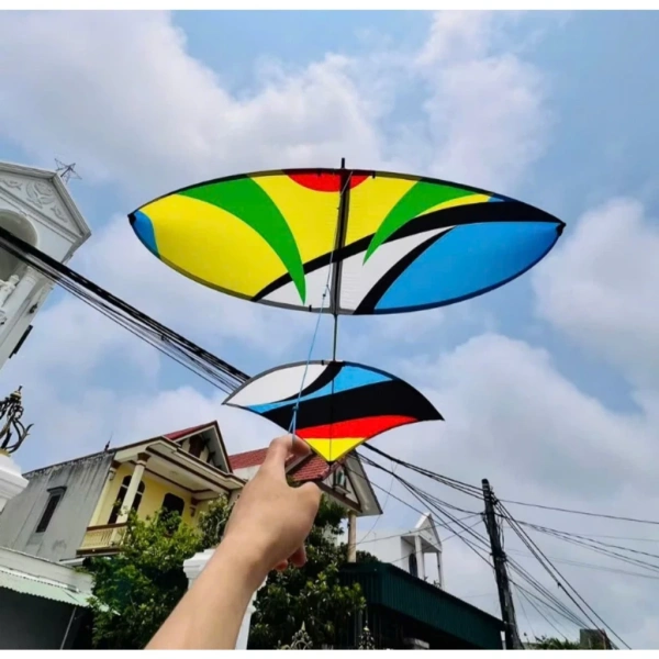 Hình ảnh sản phẩm Diều Sáo Màu Đa Sắc Diều Cacbon 1m5-1m7-2m-2m5-3m Cực Hót