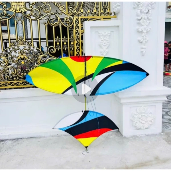 Cách chọn kích thước và sử dụng an toàn cho Diều Sáo đa sắc 1m5‑3m
