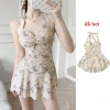 đồ bơi bikini liền thân kín đáo , đồ tắm biển body kín