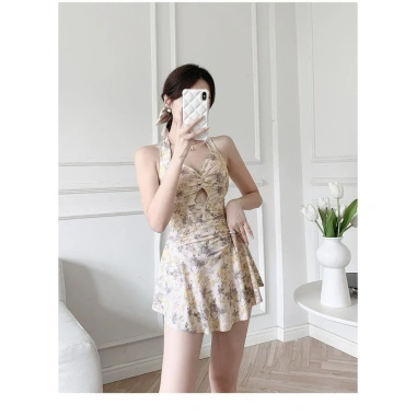 đồ bơi bikini liền thân kín đáo , đồ tắm biển body kín