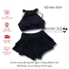 Đồ Bơi Nữ Màu Đen Siêu Cute - Váy Bikini Đi Biển Giá Rẻ Chỉ 79K! 3