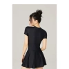Đồ bơi nữ váy tay cọc có đệm ngực, giá chỉ 159k - Quần đùi bên trong, thoải mái cho bạn nữ 4