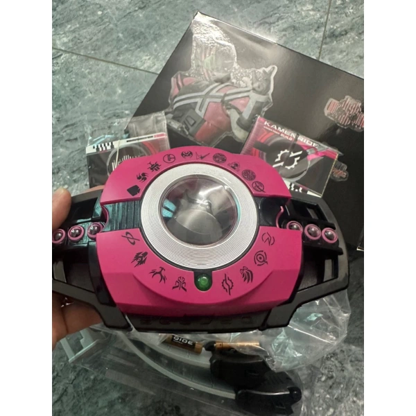 Hình ảnh sản phẩm Đồ chơi Kamen Rider Decade Decadriver 2.0 Sentai HỒNG F2 bootleg - 520.000đ khuyến mãi