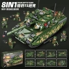 Đồ chơi lắp ráp xe tăng WWII - Mô hình quân sự hình khối, giáo dục bé trai 211k 6