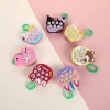 Đồ chơi móc khóa máy chơi game cầm tay mini Whack-A-Mole Pop It Bubble Fidget 2