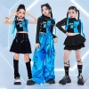 Đồ Nhảy Hip Hop Cho Bé Gái 3-14 Tuổi - Quần Áo Croptop Biểu Diễn Hiện Đại Giảm Giá 4