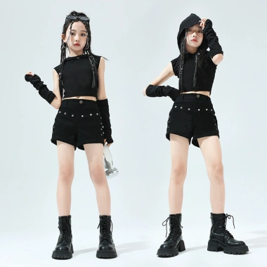 Đồ Nhảy Hip Hop Cho Bé Gái 3-14 Tuổi - Quần Áo Croptop Biểu Diễn Hiện Đại Giảm Giá 5 Đồ Nhảy Hip Hop Cho Bé Gái 3-14 Tuổi - Quần Áo Croptop Biểu Diễn Hiện Đại Giảm Giá 5