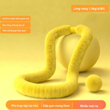 [DOL]Vòng dây lắc eo tập thể dục giảm mỡ bụng giảm cân, rope hula hoop lắc hông tập kegel gym yoga 10