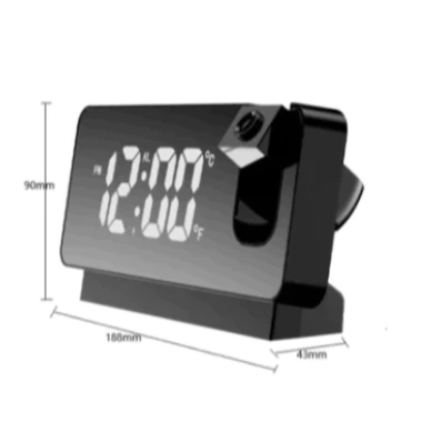 Đồng hồ LED cho bàn - Chiếu giờ lên trần, báo thức, đo nhiệt độ, chỉ 110k 14
