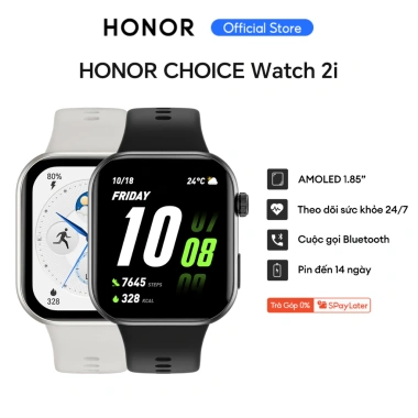 Đồng hồ thông minh Honor Choice Watch 2i - Màn hình AMOLED 1.85 inch, pin 14 ngày, giảm giá 1,590,000đ 2