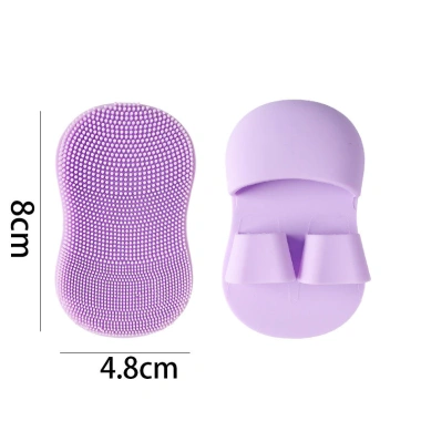 Dụng Cụ Rửa Mặt Bằng Silicon Kiểu Dáng Xỏ Ngón Tay Tiện Dụng - HICKIES LACING SYSTEM