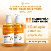 Dung dịch vệ sinh nữ Nano nghệ VROSE combo 2 chai - Cân bằng pH, sạch thoáng, giá 250k 2
