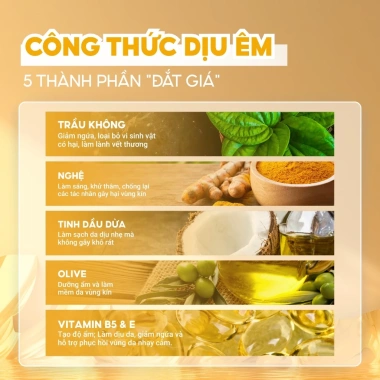 Dung dịch vệ sinh nữ Nano nghệ VROSE combo 2 chai - Cân bằng pH, sạch thoáng, giá 250k 6 Dung dịch vệ sinh nữ Nano nghệ VROSE combo 2 chai - Cân bằng pH, sạch thoáng, giá 250k 6