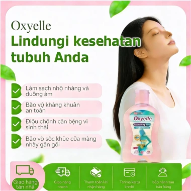 Dung dịch vệ sinh phụ nữ Oxyelle dưỡng ẩm, khử mùi, se khít vùng kín - Giảm 20% chỉ 129.999đ