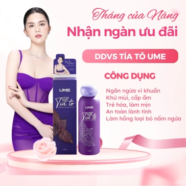 Dung Dịch Vệ Sinh Tía Tô Ume 2.028 150ml Chính Hãng Khử Mùi Làm Sạch Dịu Nhẹ Giá 137k