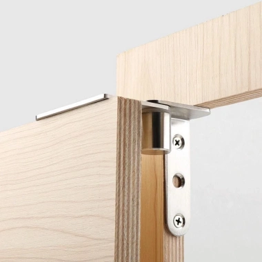 ELLSWORTH Bản lề cửa 1 đôi 270 Trục quay Thép không gỉ 3mm Nhiều lỗ, Chịu lực mạnh 5