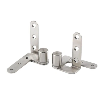 ELLSWORTH Bản lề cửa 1 đôi 270 Trục quay Thép không gỉ 3mm Nhiều lỗ, Chịu lực mạnh 8