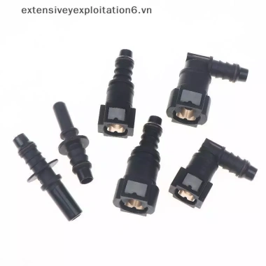 # expen # Ống nối dòng nhiên liệu ô tô Qui Connect ID8 7.89 Bộ chuyển đổi dòng dầu Nylon bằng nhựa Ngắt kết nối đầu nối ống xả.