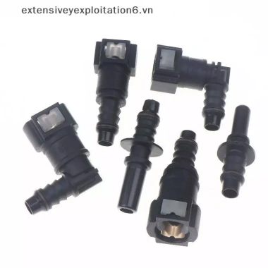 # expen # Ống nối dòng nhiên liệu ô tô Qui Connect ID8 7.89 Bộ chuyển đổi dòng dầu Nylon bằng nhựa Ngắt kết nối đầu nối ống xả.