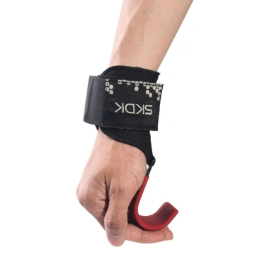 Găng Tay Tập Xà Đơn Có Móc Thép Trợ Lực - Bảo Vệ Cổ Tay Gym Kéo Xà Kéo Xô Giá Rẻ Chỉ 37000đ