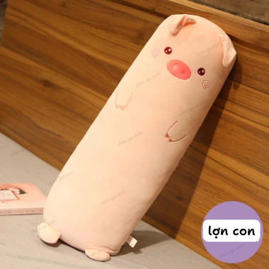 Gấu Bông Gối Ôm Hình Thú Dễ Thương, Gối Dài Ngủ Thoải Mái Giá chỉ 109.200 VND 10