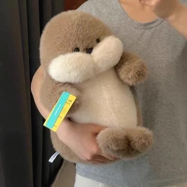 Gấu bông Rái cá má phính 40cm mịn – Bobova chính hãng, quà tặng người yêu 350k 7 Gấu bông Rái cá má phính 40cm mịn – Bobova chính hãng, quà tặng người yêu 350k 7