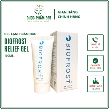 Gel Biofrost Relief giảm đau lạnh 100ml - Giảm đau, làm mát nhanh, chỉ 395.000đ Gel Biofrost Relief giảm đau lạnh 100ml - Giảm đau, làm mát nhanh, chỉ 395.000đ