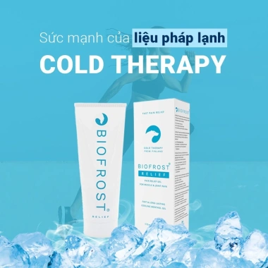 Gel Biofrost Relief giảm đau lạnh 100ml - Giảm đau, làm mát nhanh, chỉ 395.000đ 3