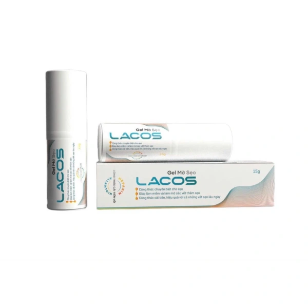 Hình ảnh sản phẩm Gel mờ sẹo LACOS 15g - Giảm thâm, dưỡng ẩm, làm mờ sẹo nhanh, giá 150.000₫