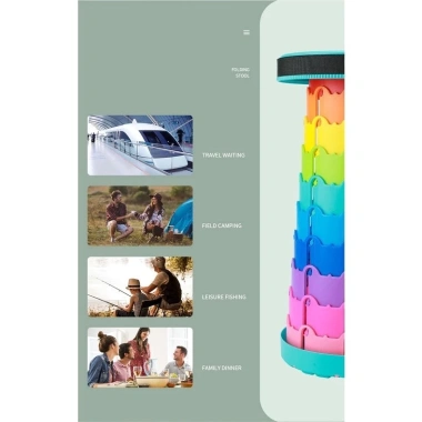 Ghế xếp gấp gọn di động có thể điều chỉnh chiều cao Ghế dã ngoại Ghế du lịch Dã ngoại Ban công Câu cá