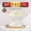 Giày MLB chính hãng Chunky Liner Jelly màu trắng bản mới 2.025 , giày sneaker NY logo trong suốt đế cao 5cm (mới)