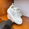 Giày MLB chính hãng Chunky Liner Jelly màu trắng bản mới 2.025 , giày sneaker NY logo trong suốt đế cao 5cm (mới) 4