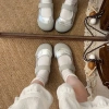 Giày Sandal Nữ Đế Bằng Chống Trơn Thiết Kế Basic Quai Dán Tiện Lợi Giá Rẻ Chỉ 299k 6