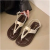 Giày Sandal Xỏ Ngón Nữ Học Sinh - Đế Nhẹ, Da Mềm, Giá Chỉ 109k 2