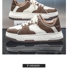 Giày Sneaker Nam Đế Tăng Chiều Cao Thời Trang Hai Màu Đen Nâu Giá Ưu Đãi 7