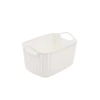 Giỏ đựng đồ để bàn RISEDOT lớn có tay cầm - Hộp lưu trữ nhựa mây giả cho phòng tắm, quần áo bẩn 10