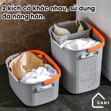 Giỏ Đựng Quần Áo GADI Đa Năng Nhựa PP An Toàn - Giảm 20% Chỉ Còn 65.000đ 5 Giỏ Đựng Quần Áo GADI Đa Năng Nhựa PP An Toàn - Giảm 20% Chỉ Còn 65.000đ 5