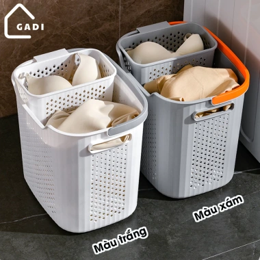 Giỏ Đựng Quần Áo GADI Đa Năng Nhựa PP An Toàn - Giảm 20% Chỉ Còn 65.000đ