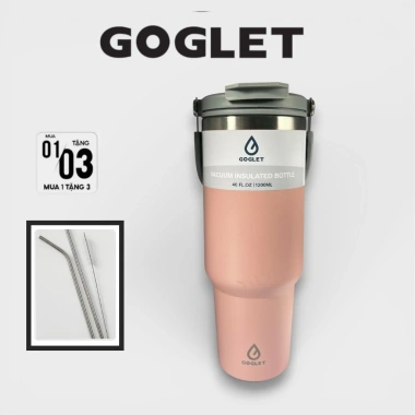 GOGLET Bình Giữ Nhiệt Có Tay Cầm Gập Tiện Lợi Siza Nhỏ 650ML, Giá Rẻ Giữ Nhiệt Cực Lâu 9