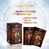 Gội đầu Nâu Phủ Bạc Thảo Dược Cao Cấp Lucky Star 25ml Giảm giá 24.387₫ 9
