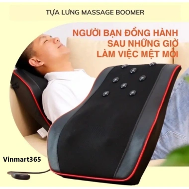 Gối Massage Cổ Vai Gáy, Gối Massage Hồng Ngoại 20 Bi mát xa Kết Hợp Chườm Nóng Cao Cấp 4