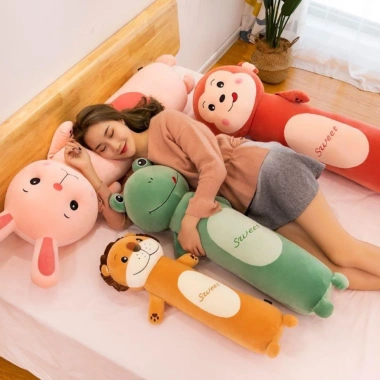 Gối ôm gấu bông mềm mịn giá rẻ chỉ 75k - Thú nhồi bông ngộ nghĩnh đáng yêu giảm 20%