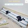 Gối tựa đầu giường , gối đôi , gối ôm , gối chặn đa năng decor phong cách hàn quốc ( vỏ và ruột) 4
