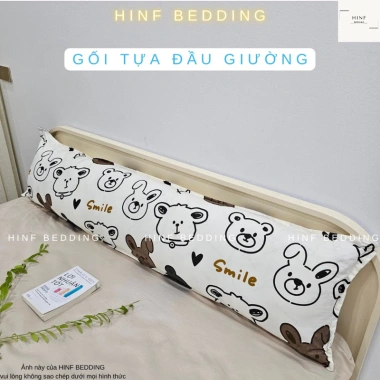 Gối tựa đầu giường , gối đôi , gối ôm , gối chặn đa năng decor phong cách hàn quốc ( vỏ và ruột) 10