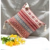Gối vuông tùa rua thổ cẩm vintage kiểu Bắc Âu, decor sofa hiện đại giảm giá 59.000 2