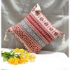 Gối vuông tùa rua thổ cẩm vintage kiểu Bắc Âu, decor sofa hiện đại giảm giá 59.000 11