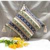 Gối vuông tùa rua thổ cẩm vintage kiểu Bắc Âu, decor sofa hiện đại giảm giá 59.000 13