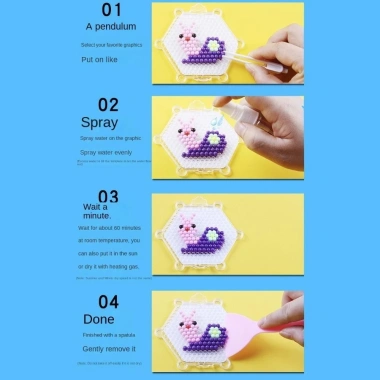 GOJO Magic Water Mist Beads - Bộ DIY cảm giác cho trẻ, nặn đồ dính, 189k