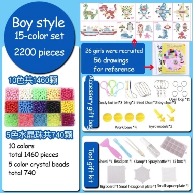 GOJO Magic Water Mist Beads - Bộ DIY cảm giác cho trẻ, nặn đồ dính, 189k